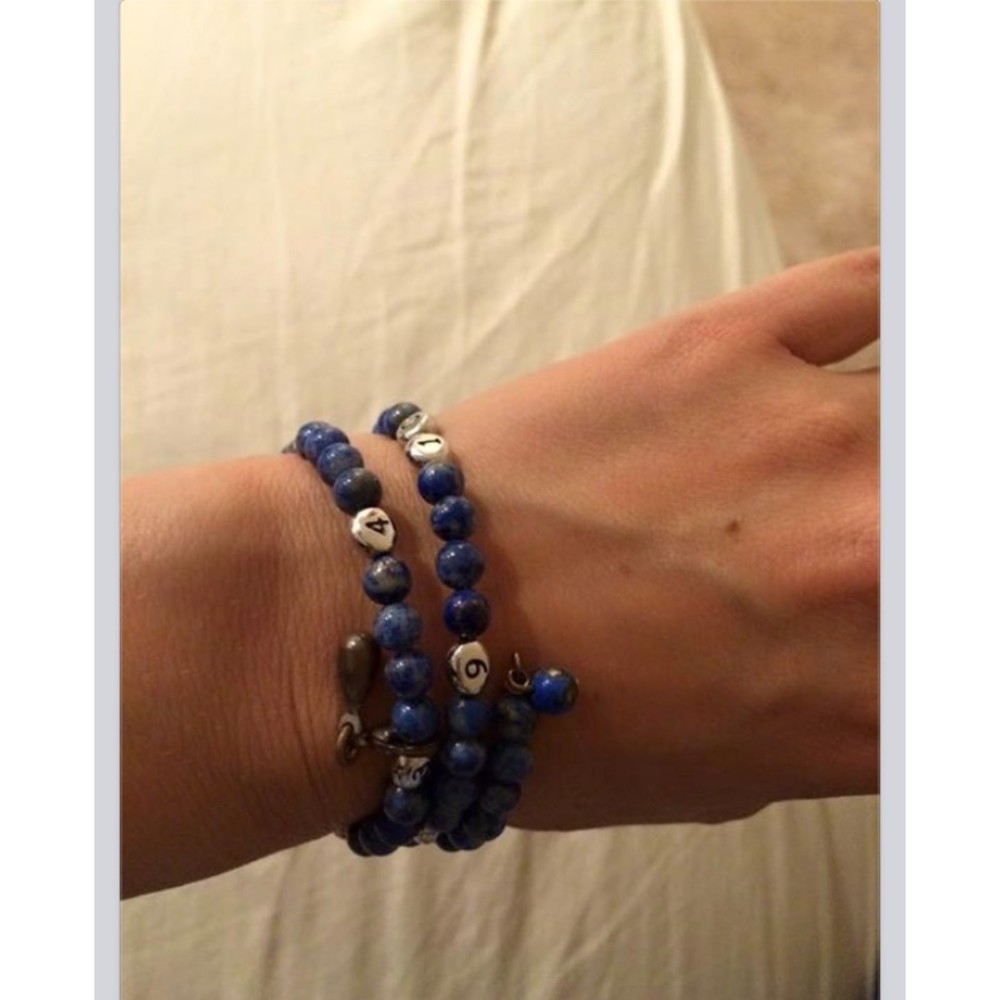 Nursing Bracelet Lapis Lazuli. One size. Reminder Keeper. Weight Watchers.